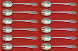 Faneuil by Tiffany & Co. Sterling Silver Ice Cream Fork Set 12 pcs 5 7/8" Custom