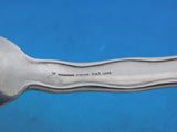Lap Over Edge Acid Etched by Tiffany Sterling Dinner Fork Leaves Flowers 7 7/8"