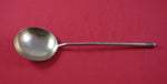 Russian Sterling Silver Preserve Spoon Twisted Dated 1894 1.64 ozt. 7 1/2"