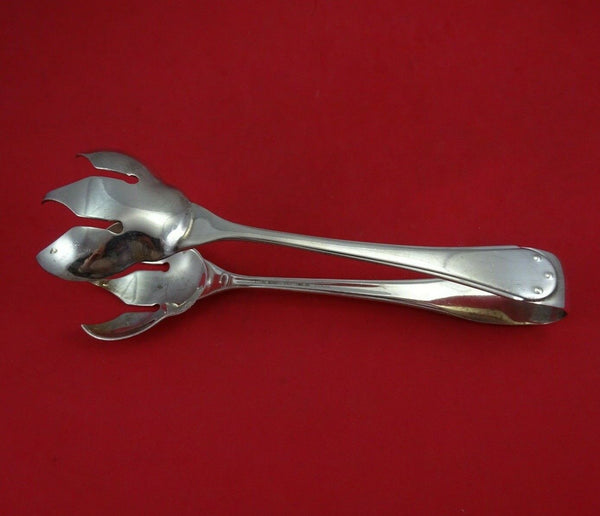 Ettore by Bugatti Italian Italy Sterling Silver Salad Tong 9" Serving Silverware