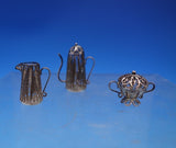 Filigree by Unknown Sterling Silver Doll House Miniature Tea Set 6pc (#6892)