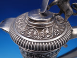 H. Woodward and Co English Victorian Sterling Claret Wine Decanter Pitcher #7524