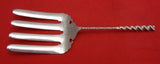 Square Twist #5 by Whiting Sterling Silver Asparagus Fork 8 1/2" Serving