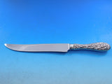 Rose by Stieff Sterling Silver Steak Knife Set 4pc Large Texas Sized Custom