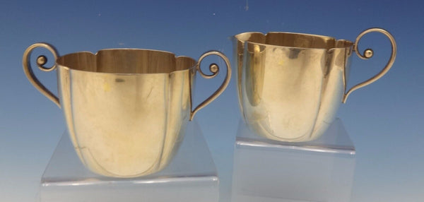 Randahl Sterling Silver Sugar Bowl & Creamer 2pc (#0604)
