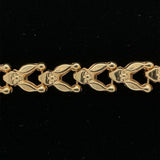 14k Yellow Gold Fancy Bracelet (#J5533)