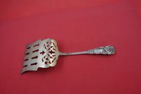 Trajan by Reed and Barton Sterling Asparagus Serving Fork GW engraved  9 1/4"