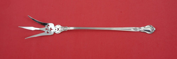 Chantilly by Gorham Sterling Silver Lettuce Fork pierced w/ flour de les 9 1/4"