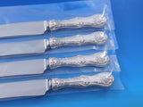Imperial Queen by Whiting Sterling Silver Steak Knife Set 4pc Texas Sized Custom