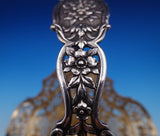 Dutch Sterling Silver Brides Basket with Cupid Motif 13" x 8" 22.4 ozt. (#7582)