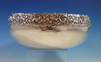 Repousse by Shreve Sterling Silver Fruit Bowl Dated January 1893 (#2381)
