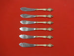 Lasting Grace by Lunt Sterling Silver Trout Knife Set 6pc. HHWS  Custom 7 1/2"