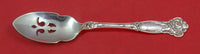 Carnation by Wallace Sterling Silver Olive Spoon Pierced 5 3/4" Custom Made