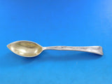 Lap Over Acid Etched Tiffany Sterling Silver Grapefruit Spoon GW Buffalo Grass 6