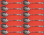 Greenbrier by Gorham Sterling Silver Cream Soup Spoon Set 12 pieces 6 1/4"