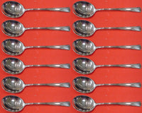 Greenbrier by Gorham Sterling Silver Cream Soup Spoon Set 12 pieces 6 1/4"