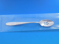 Autumn Leaves by Reed & Barton Sterling Silver Olive Spoon Pierced 5 5/8" Custom