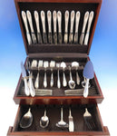 Virginian by Oneida Sterling Silver Flatware Set for 12 Service 92 pieces