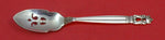 Acorn by Georg Jensen Sterling Silver Olive Spoon Pierced Custom Made 5 3/4"