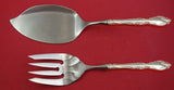 Melrose by Gorham Sterling Silver Salmon Serving Set Fish Custom Made