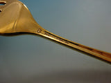 Silver Flutes Gold by Towle Sterling Silver Flatware Set For 8 Service Vermeil