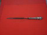 Meadow Rose by Wallace Sterling Silver Roast Carving Hone HH WS  13"