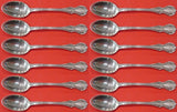 French Provincial by Towle Sterling Silver Demitasse Spoon Set 12 pieces 4 1/4"