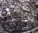 Repousse by Jenkins and Jenkins Sterling Silver Round Covered Dish #246 (#7821)