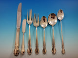 Wedding Bells by Intl Rogers Sterling Silver Flatware Set for 8 Service 59 Pcs