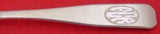 Elizabeth Tudor Hammered by Schofield Sterling Silver Mustard Ladle 5" Custom