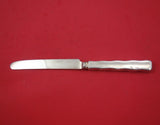 Lap Over Edge Acid Etched by Tiffany and Co Sterling Dessert Knife HH SP Seaweed