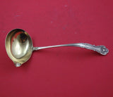 New Queens by Durgin Sterling Silver Bouillon Ladle GW w/ spout 7 1/2"