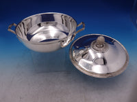 Christofle Silverplate Covered Vegetable Bowl w/ handles Pinecone Finial (#7358)
