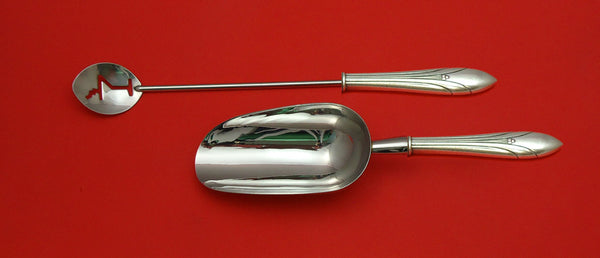 Elsinore by International Sterling Silver Bar Set 2pc HHWS Custom Made