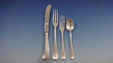 Queen Anne Williamsburg by Stieff Sterling Silver Flatware Service Set 62 Pieces