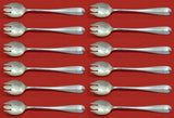 Queen Anne-Williamsburg by Stieff Sterling Silver Ice Cream Fork Custom Set 12pc