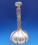 Chrysanthemum by Shiebler Sterling Silver Liquor Bottle #2319 8 1/4" (#8118)