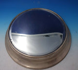 Beaded by GM English Silverplate Plateau Mirror 17" x 4" w/ Dragon Crest (#5881)