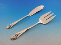 Woodlily by Frank Smith Sterling Silver Flatware Set for 12 Service 77 pieces