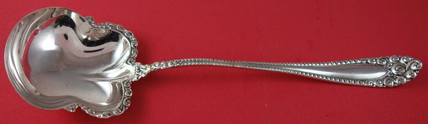 Kenilworth By International Sterling Silver Salad Serving Spoon 9 3/4"