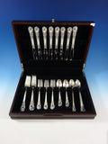 American Victorian by Lunt Sterling Silver Flatware Set Service 40 pieces Dinner