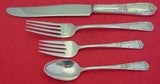 Splendor by International Sterling Silver Dinner Size Place Setting(s) 4pc