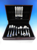 Borgia by Buccellati Italy Sterling Silver Dinner Flatware Set Service 32 pcs