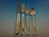 Silver Sculpture by R&B Sterling Flatware Set Service Mid-Century Modern 33 Pcs