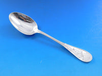 Audubon by Tiffany Sterling Silver Flatware Set of 8 Teaspoons 6 1/4" Bird