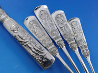 Fontainebleau by Gorham Sterling Silver Flatware Set Service 55 pcs Dinner