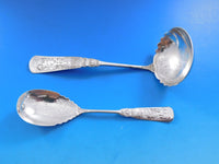 Fontainebleau by Gorham Sterling Silver Flatware Set Service 79 pieces Figural