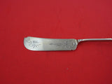 Grecian by Gorham Sterling Master Butter flat handle brite-cut twist 7 1/4"