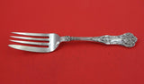 New King by Dominick and Haff Sterling Silver Cold Meat Fork massive 7 3/4"