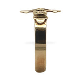 Applied 12k Yellow Gold Cross Crucifix Ring Size 8.5 Jewelry (#J7275)